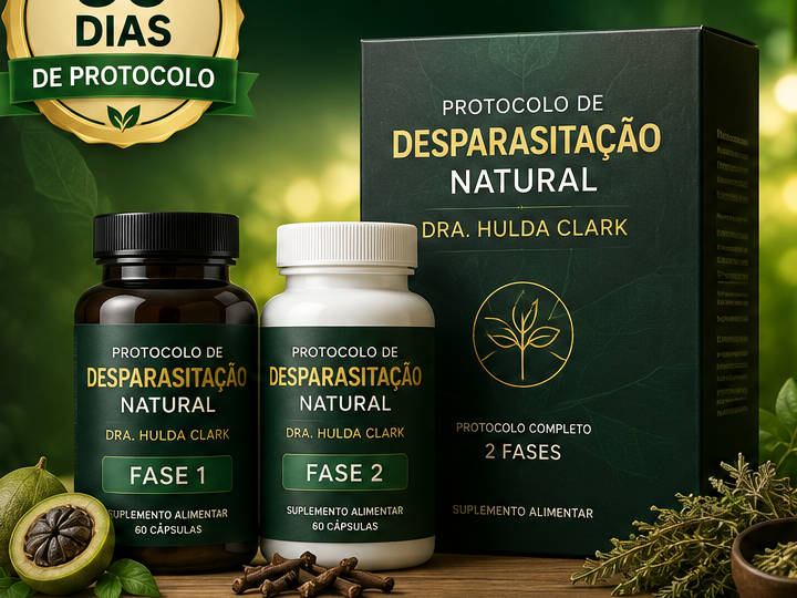 Protocolo de Desparasitação Dra. Hulda Clark